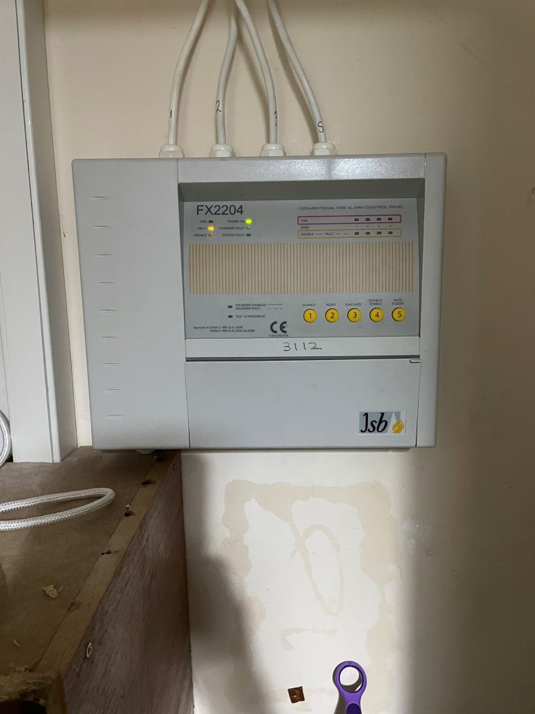 Fire alarm fault in Welwyn Garden City